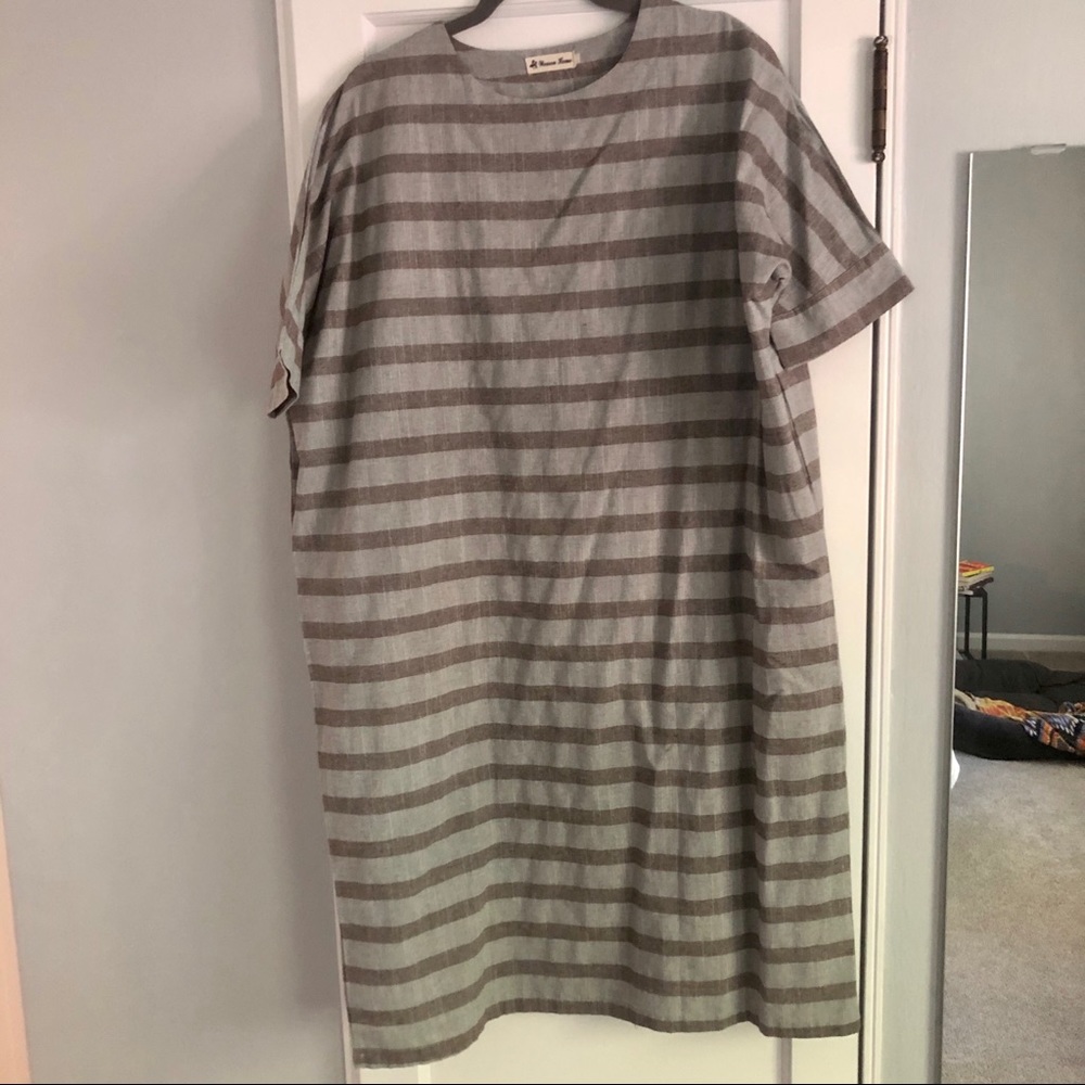 Cotton sack dress